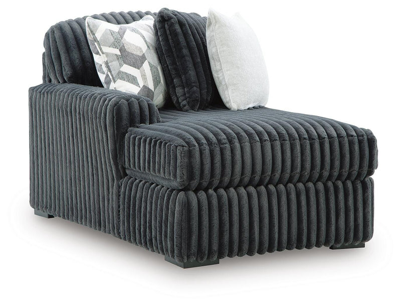 Midnight-Madness Left-Arm Facing Corner Chaise