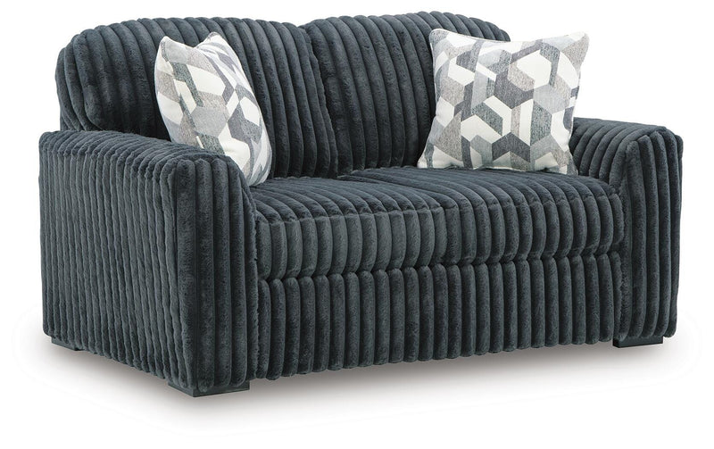 Midnight-Madness Sofa, Loveseat and Oversized Chaise
