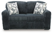 Midnight-Madness Sofa and Loveseat