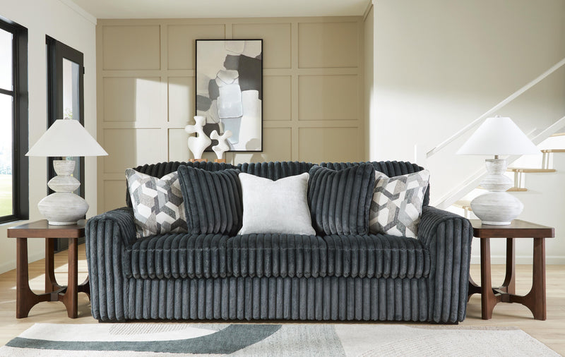 Midnight-Madness Sofa and Loveseat