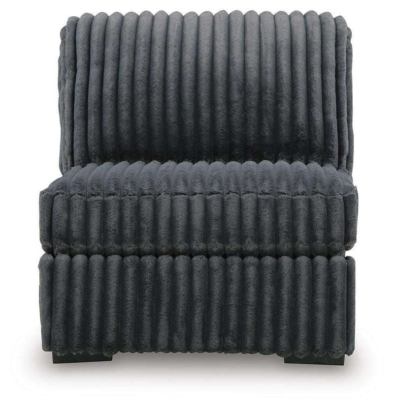 Midnight-Madness Armless Chair