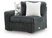Midnight-Madness Left-Arm Facing Corner Chair