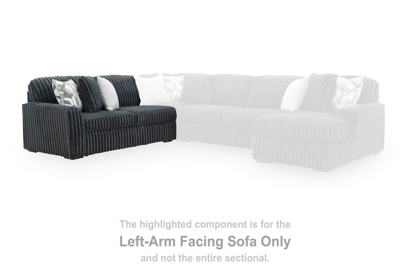Midnight-Madness Left-Arm Facing Sofa