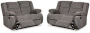 Tulen Set of 2 Reclining Loveseats