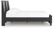 Danziar Full Slat Panel Bed