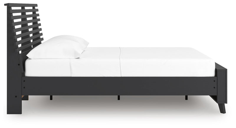 Danziar Full Slat Panel Bed
