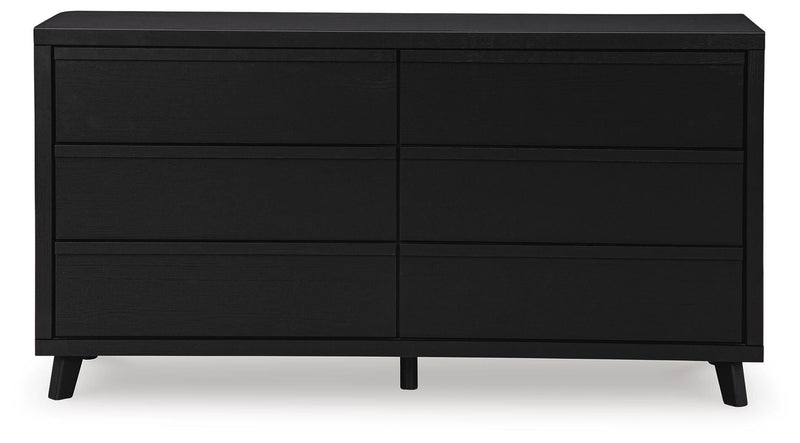 Danziar Queen Panel Bed and Dresser
