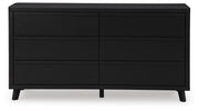 Danziar King Panel Bed, Dresser and Nightstand