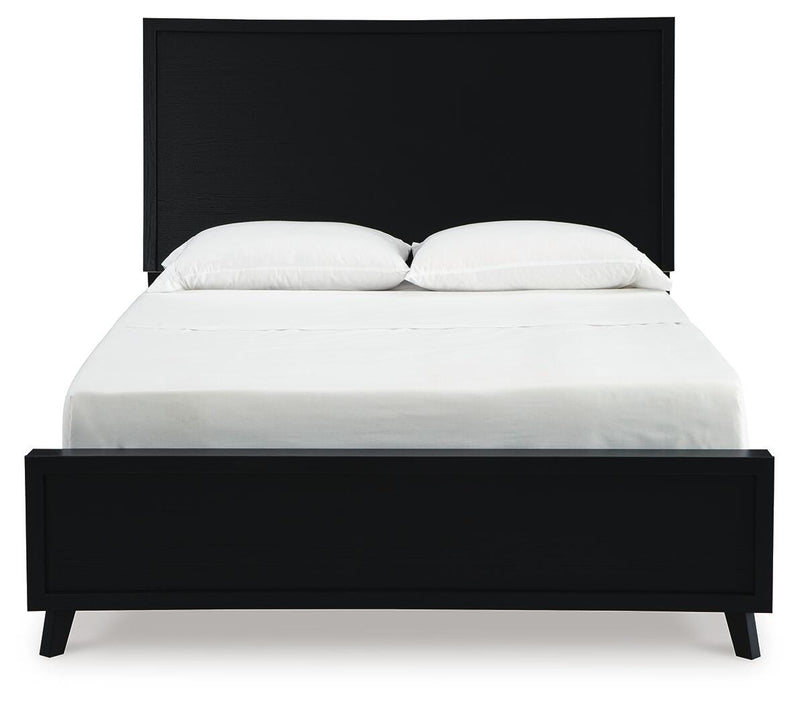Danziar Queen Panel Bed and Dresser