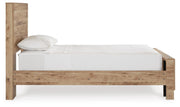 Hyanna Twin Panel Bed, Dresser and Mirror
