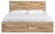 Hyanna King Panel Storage Bed and Dresser