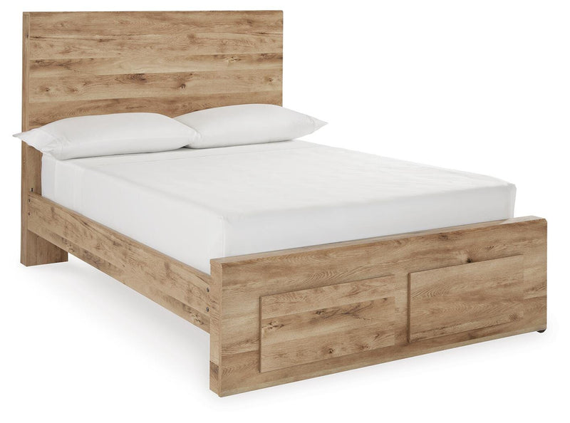 Hyanna Full Storage Panel Bed, Dresser, Mirror and Nightstand
