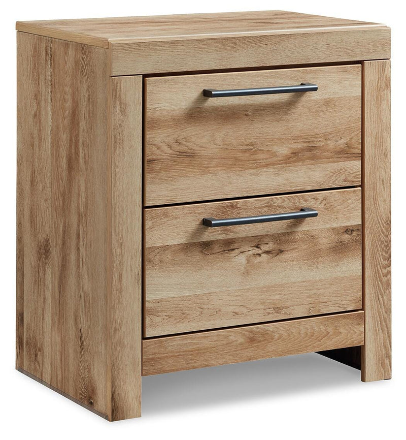 Hyanna King Panel Bed, Dresser, Mirror and 2 Nightstands