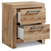 Hyanna Full Storage Panel Bed, Dresser, Mirror and Nightstand