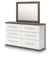 Kendanport King Platform Bed, Dresser, Mirror and Nightstand