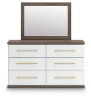 Kendanport King Platform Bed, Dresser, Mirror and Nightstand