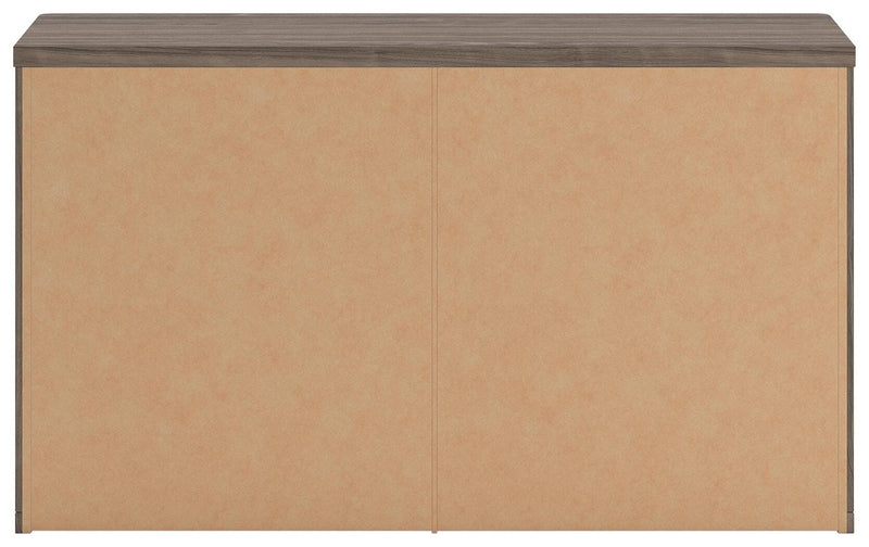Kendanport Queen Upholstered Bed, Dresser and Nightstand