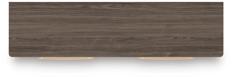 Kendanport King Upholstered Bed, Dresser and Nightstand