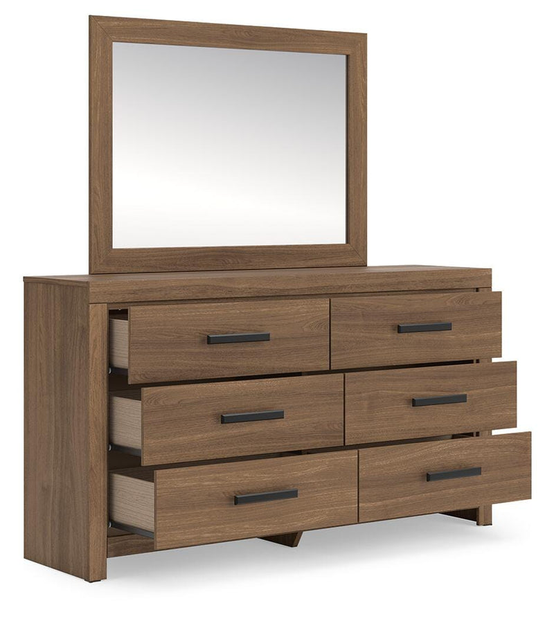 Broachmyn Queen Panel Bed, Dresser and Mirror