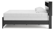 Broachmyn King Bookcase Panel Bed