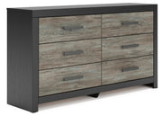 Broachmyn Queen Panel Bed, Dresser and Nightstand