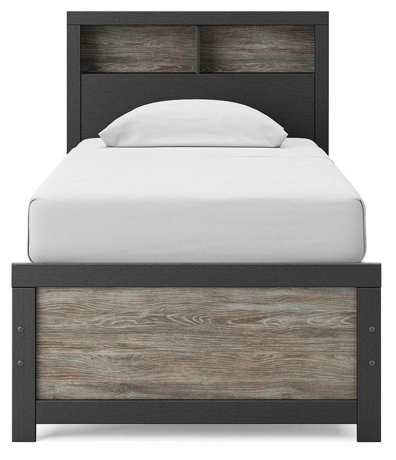 Broachmyn Twin Bookcase Bed