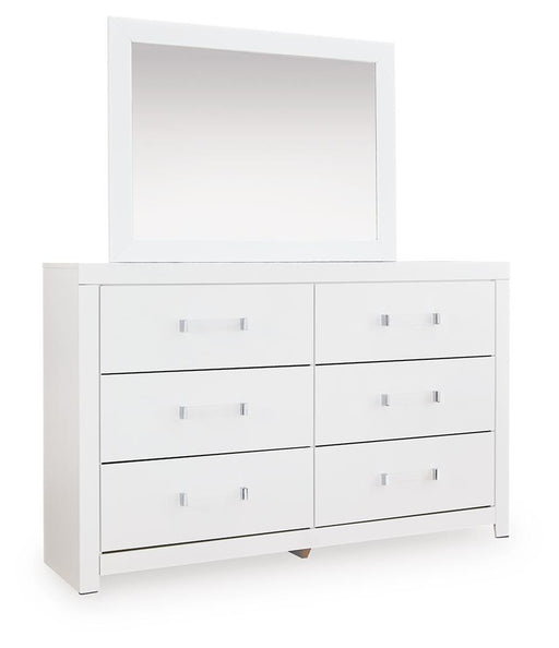 Maeling Dresser and Mirror