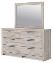 Broachmyn Full Panel Bed, Dresser and Mirror