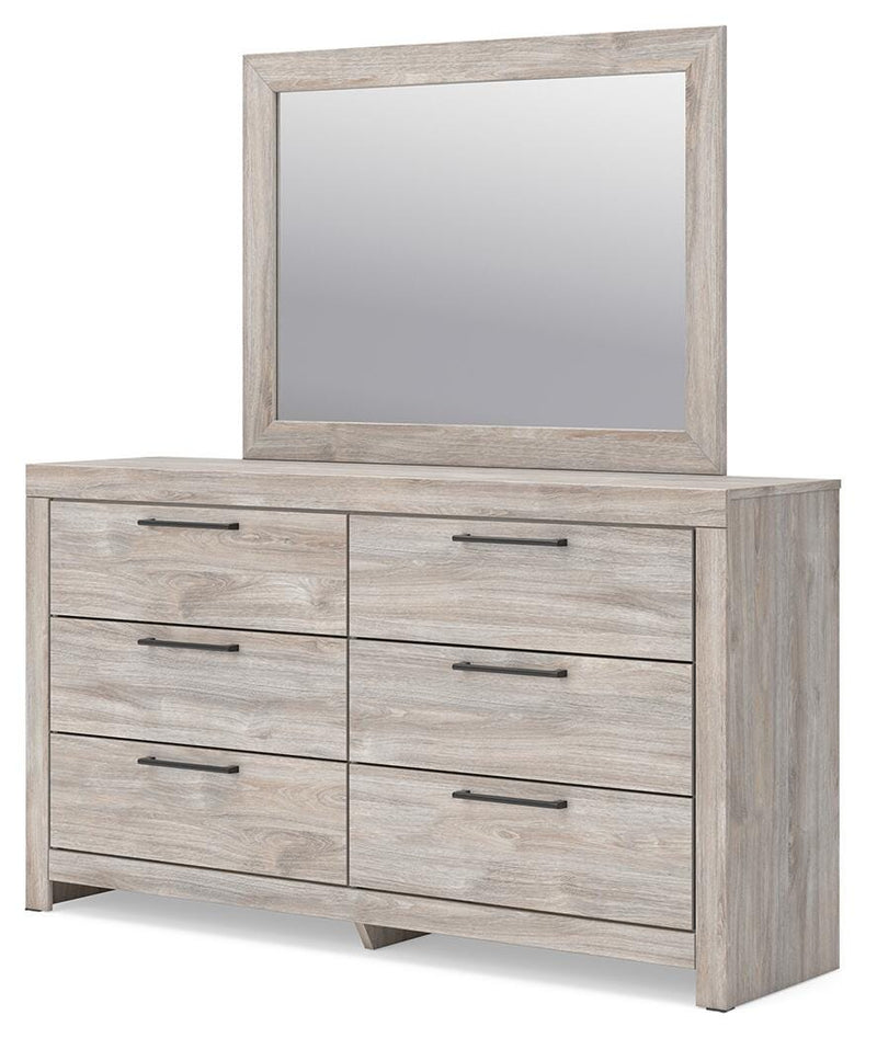 Broachmyn Full Panel Bed, Dresser and Mirror