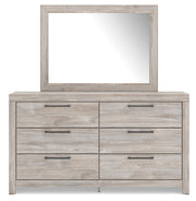 Broachmyn Twin Panel Bed, Dresser and Mirror