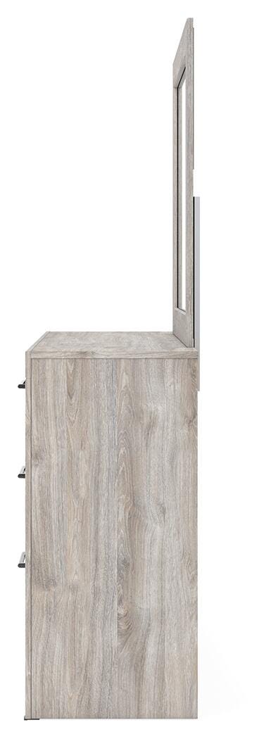 Broachmyn Twin Panel Bed, Dresser and Mirror