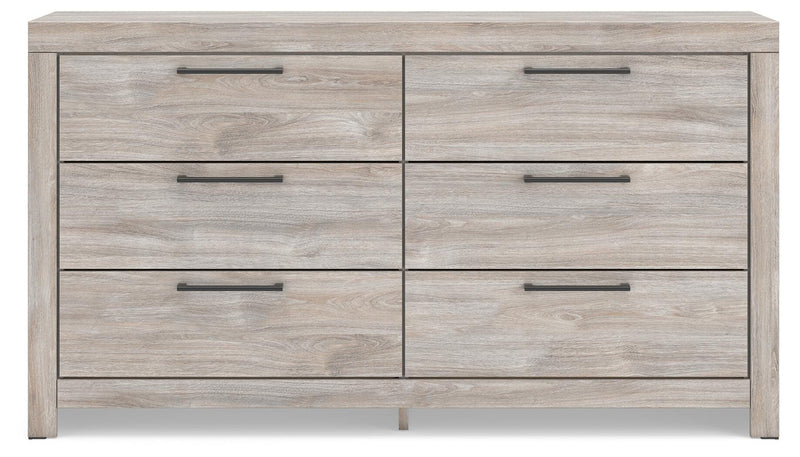Broachmyn King Panel Bed, Dresser and Nightstand