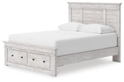 Makidern Queen Panel Storage Bed