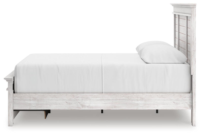 Makidern Queen Panel Storage Bed
