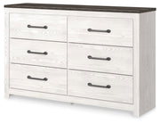 Gerridan Queen Panel Bed, Dresser and 2 Nightstands