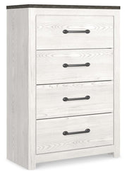 Gerridan King Panel Bed, Dresser, Mirror, Chest, and Nightstand