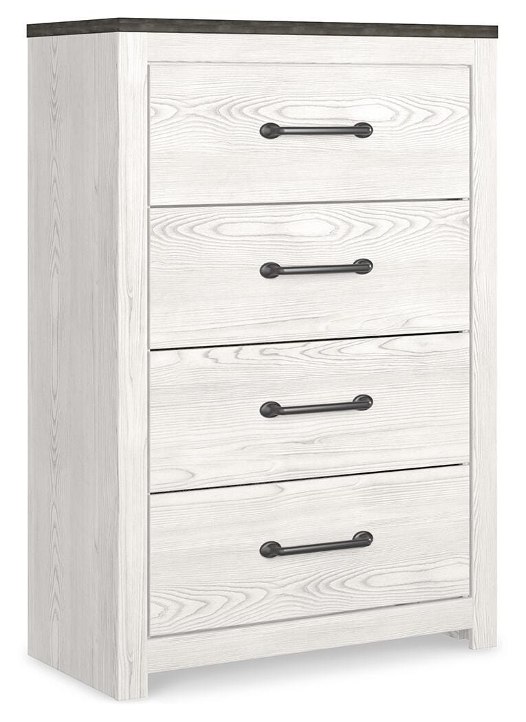Gerridan Full Panel Bed, Dresser, Mirror, Chest and Nightstand