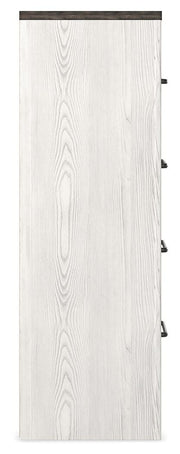 Gerridan King Panel Bed, Dresser, Mirror, Chest, and Nightstand