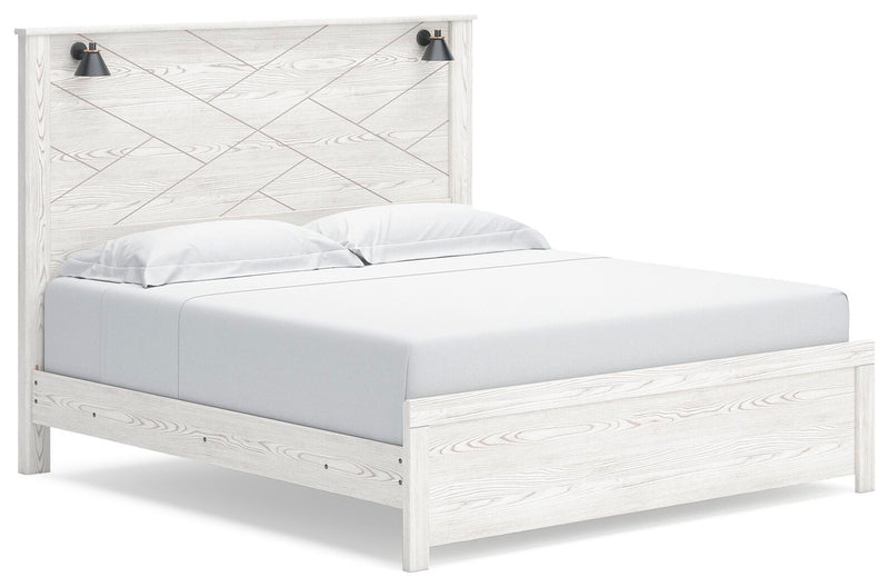 Gerridan King Panel Bed, Dresser, Mirror and 2 Nightstands