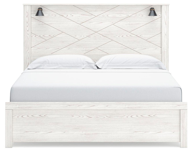 Gerridan King Panel Bed, Dresser, Mirror, Chest and 2 Nightstands