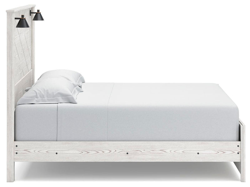 Gerridan King Panel Bed, Dresser, Mirror and 2 Nightstands