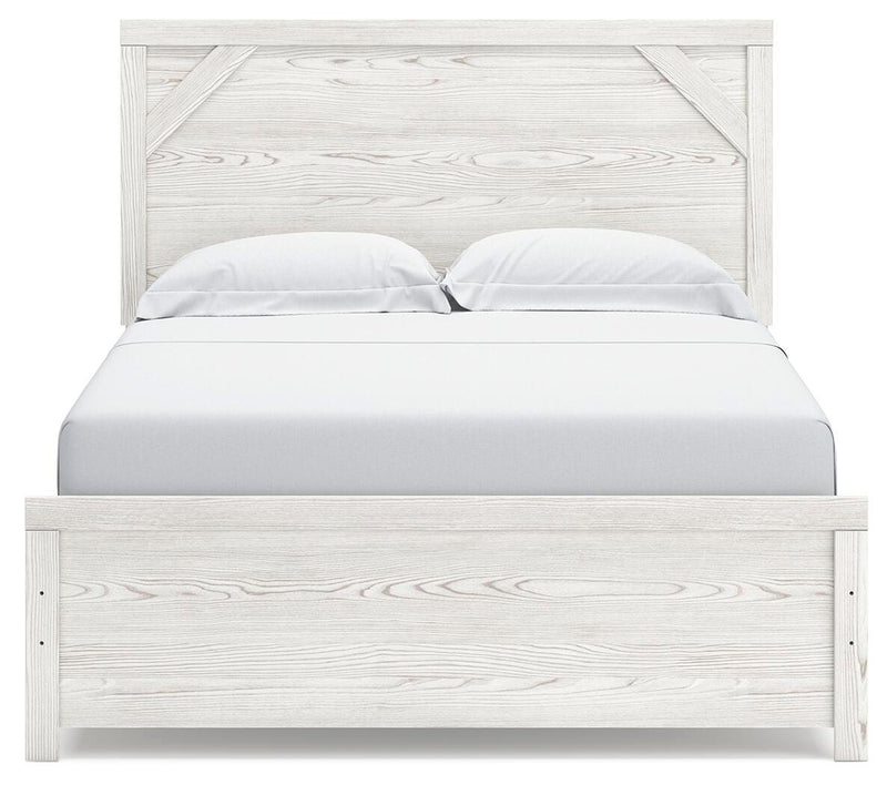 Gerridan Queen Panel Bed, Dresser, Mirror and 2 Nightstands