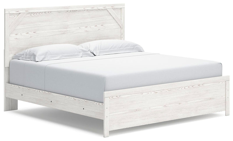 Gerridan King Panel Bed, Chest and Nightstand