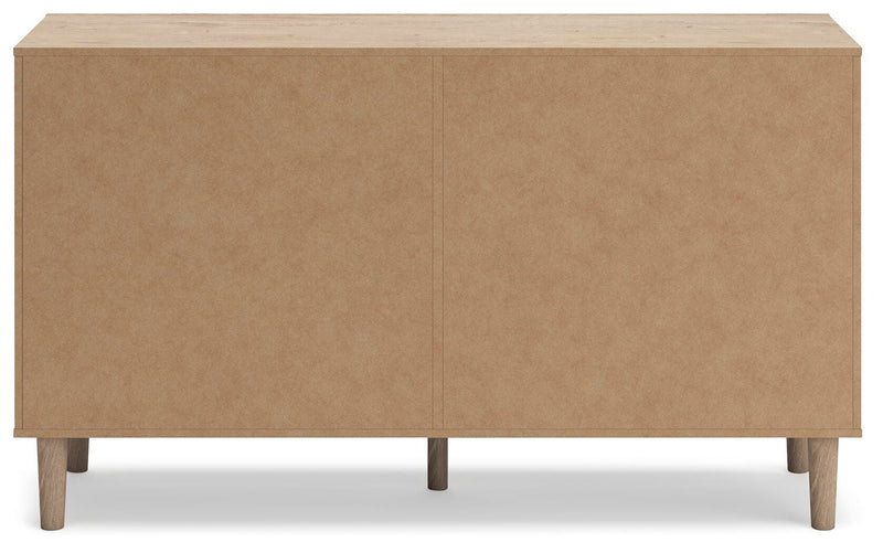 Cielden Queen Panel Bed, Dresser and Nightstand