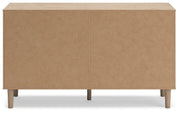 Cielden King Panel Bed, Dresser and Nightstand