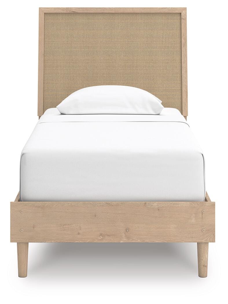 Cielden Twin Panel Bed, Dresser and Mirror