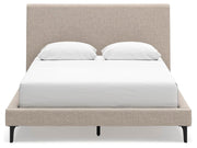 Cielden Queen Upholstered Bed, Dresser and Mirror