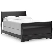 Huey Vineyard Full Sleigh Bed and Dresser