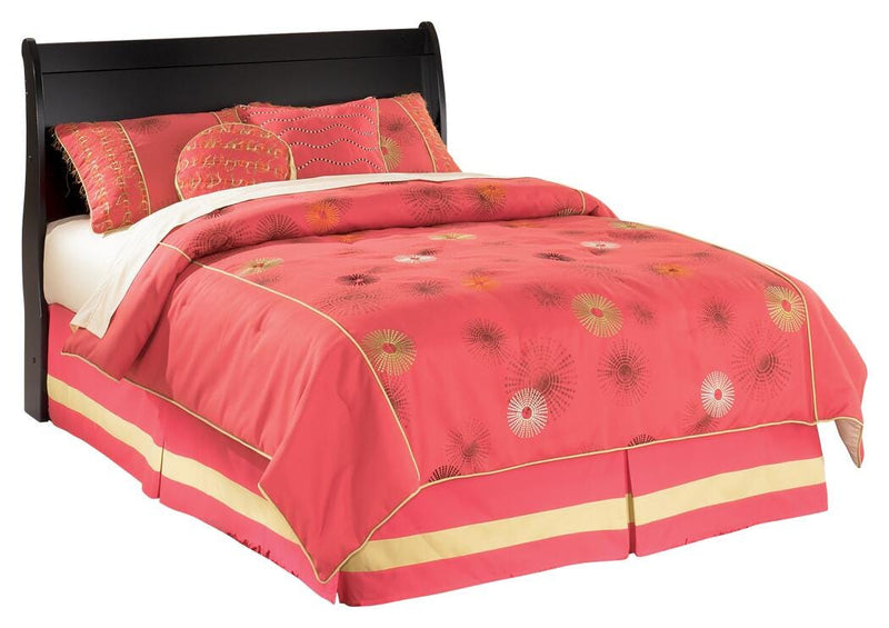 Huey Vineyard Full Sleigh Headboard, Chest and Nightstand