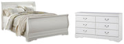 Anarasia Queen Sleigh Bed and Dresser